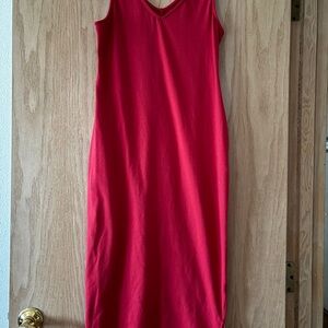Isabel Marant Vibrant Red Midi Dress